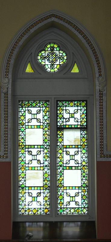 Davenport Memorial Windows:  ornamental windows