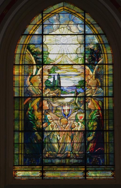 Robbins Memorial Window:  Praise