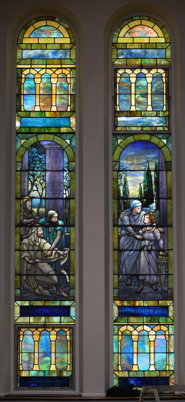 Cree Memorial Window:  Boy Christ in the Temple