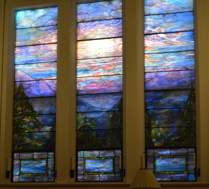 Smith Memorial Window:  landscape