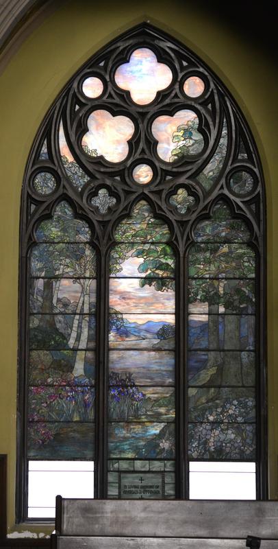 Ettinger Memorial Window:  Pastoral Window