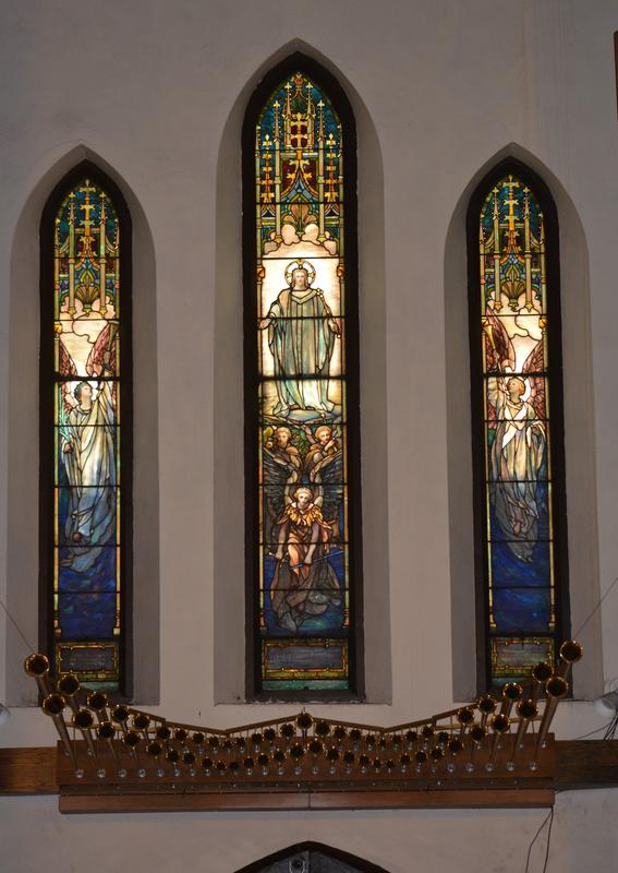 Hamilton Memorial Window:  Second Advent