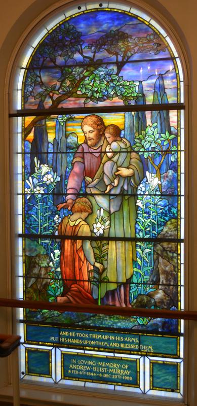 Murray Memorial Window:  Christ Blessing the Children
