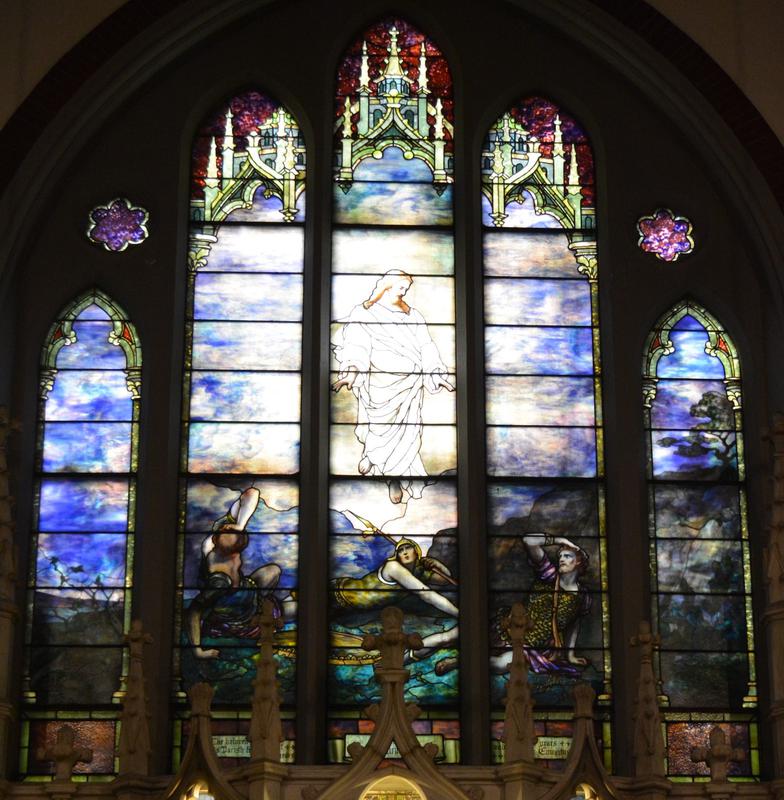 Brown Memorial Window:  The Conversion of St. Paul