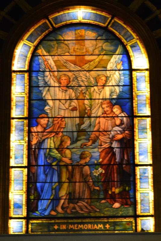 War Memorial Window:  Christ Blessing Children