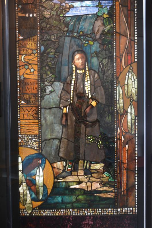 Weston Memorial Window:  Minnehaha