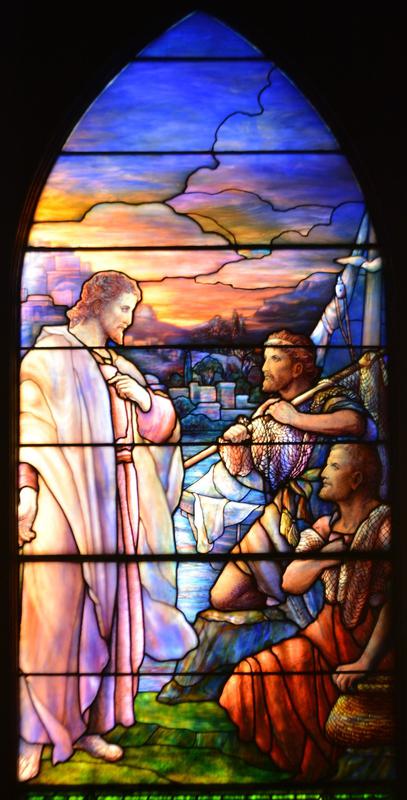 Izlar Memorial Window:  The Call of Peter and Andrew
