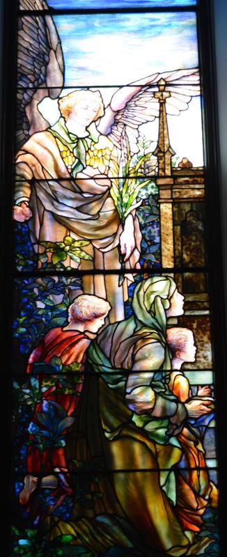Stormont Memorial Window:  Christ Blessing Little Children