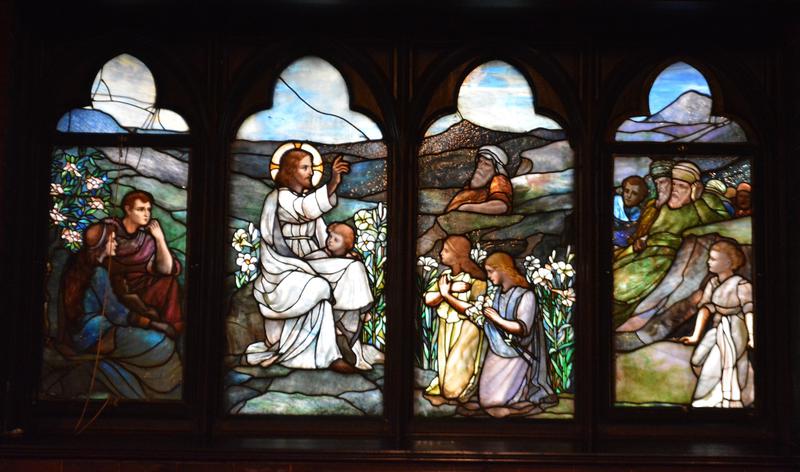 Messenger Memorial Window:  Sermon on the Mount