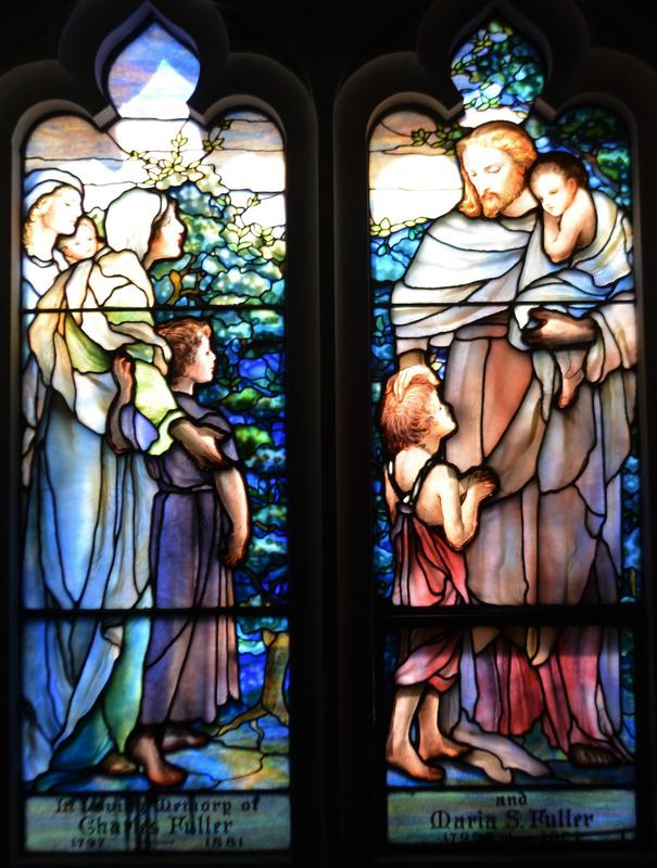 Fuller Memorial Window:  Christ Blessing Little Children