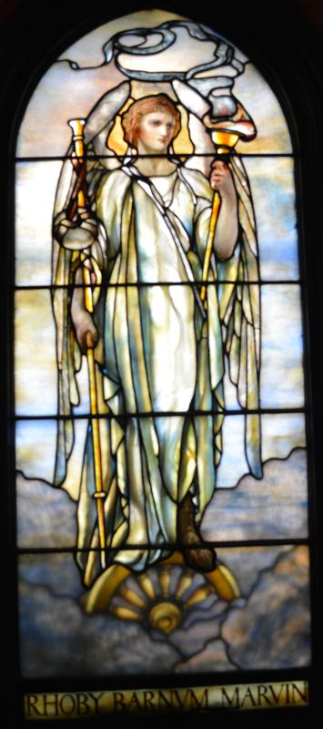 Marvin Memorial Window:  Archangel Raphael