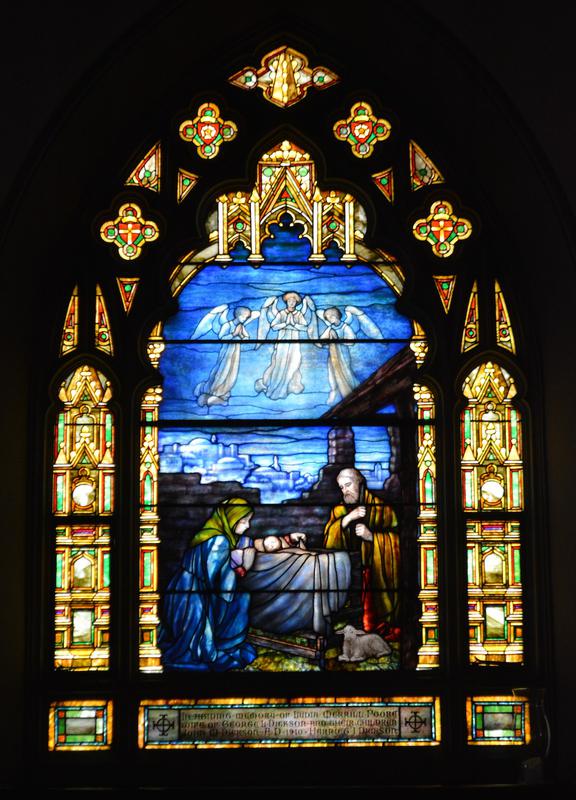 Dickson Memorial Window:  The Nativity