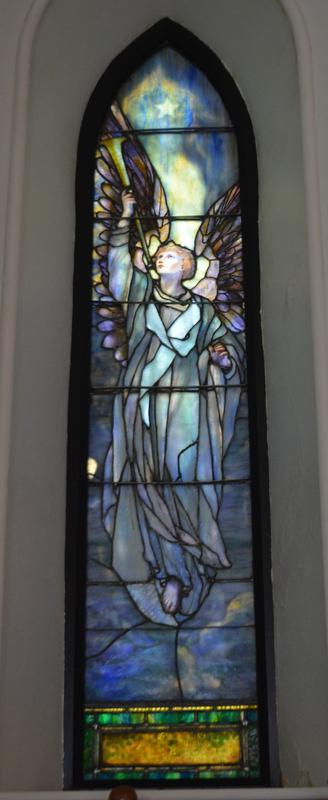 Natwick Memorial Window:  Angel of Resurrection