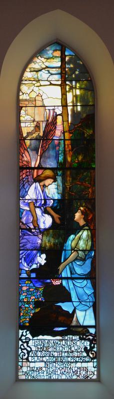 Green Memorial Window:  The Pilgrim