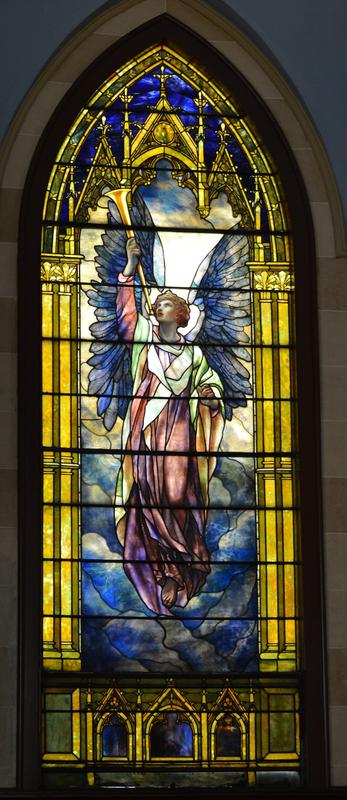 Convers and Woolsey Memorial Window:  Angel of Resurrection