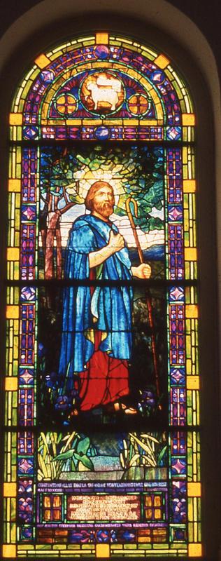 Westcott Memorial Window:  The Good Shepherd