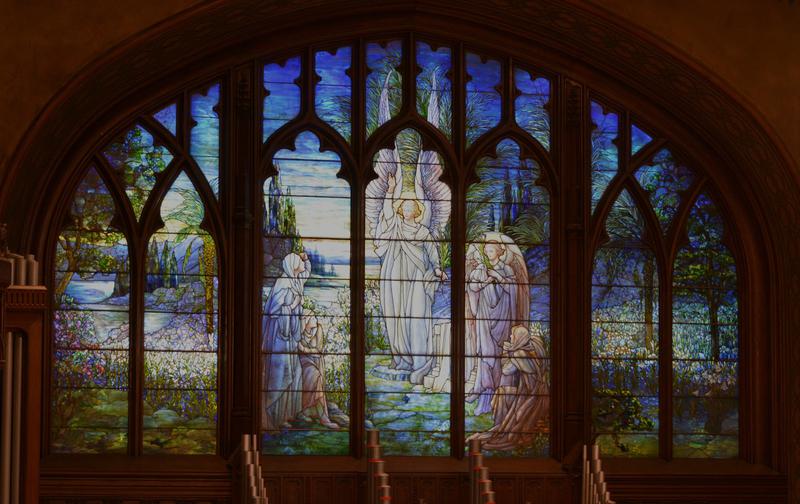 Lowe Memorial Window:  Marys at the Tomb