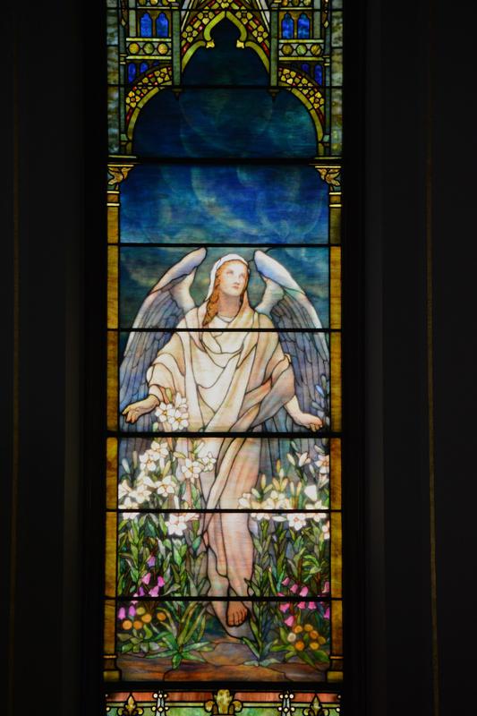 Norris Memorial Window:  Angel of Resurrection