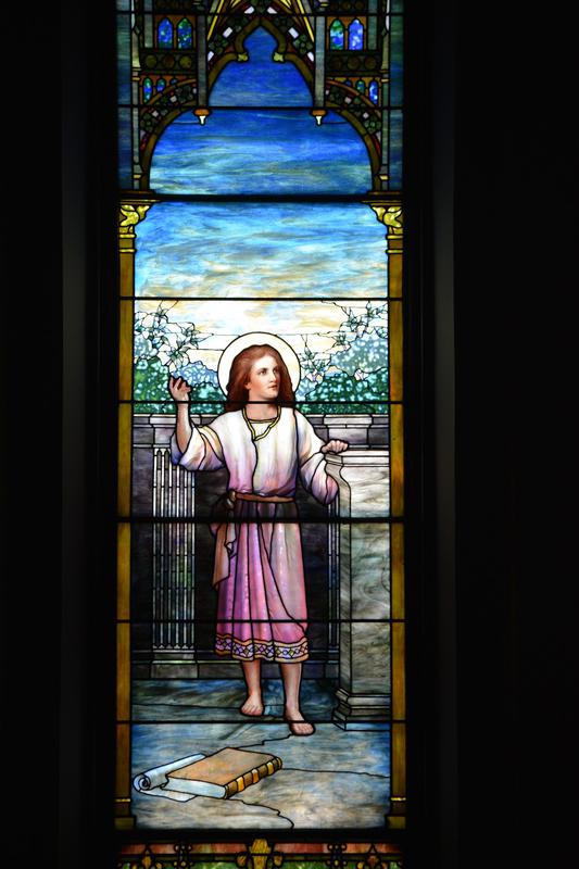 Immen Memorial Window:  Jesus at the Age of Twelve