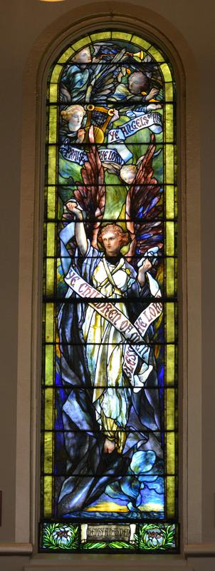 Hayden Memorial Window:  Praise the Lord
