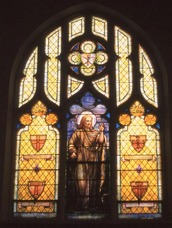 Kingsbury Memorial Window:  Figure of Christ