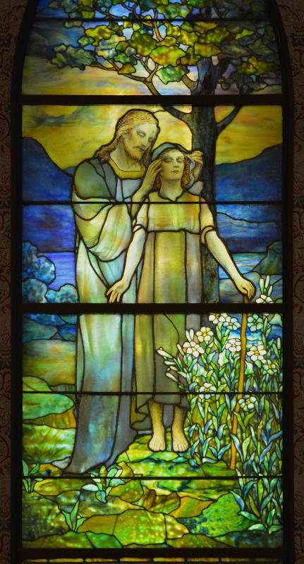 Cobleigh Memorial Window:  Christ the Healer