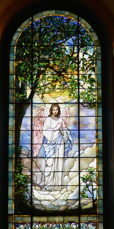 Holt Memorial Window:  Angel of Prayer