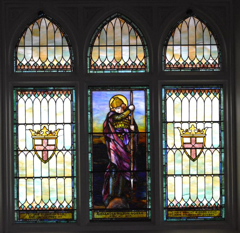 Norris Memorial Window:  St. Michael