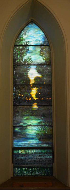 Evans Memorial Window:  Benedicité