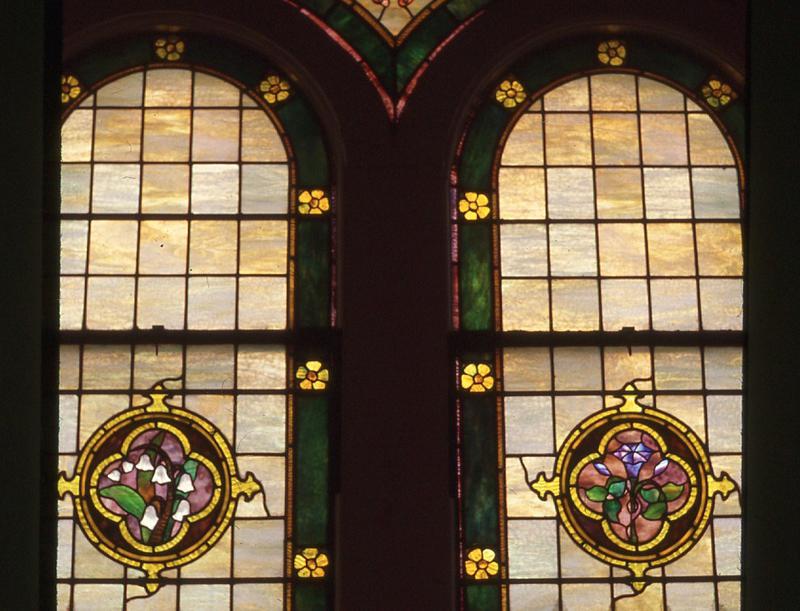 Taylor Memorial Window:  ornamental