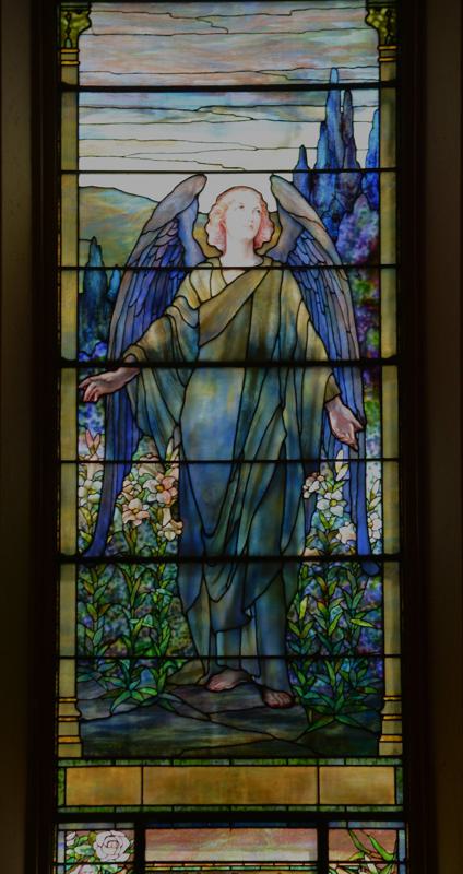 Goodrich Memorial Window:  Angel of Resurrection