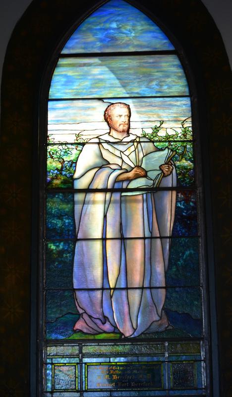 Hereford Memorial Window:  St. Luke