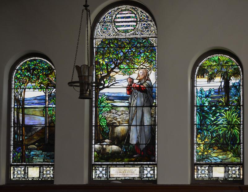 Stone Memorial Window:  The Good Shepherd