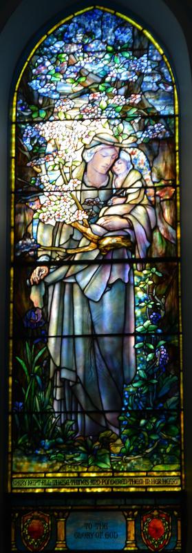 Berry Memorial Window:  Madonna and Child