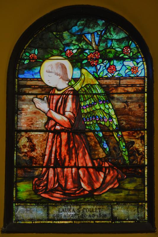Collet Memorial Window:  Angels of Adoration