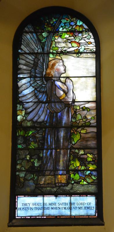 Hall Memorial Window:  Angel of Resurrection