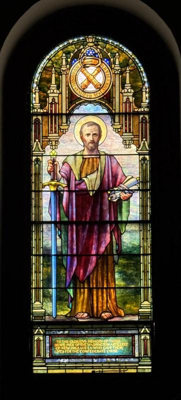 Louisiana Window:  St. Paul