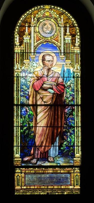 Texas Window:  St. Luke