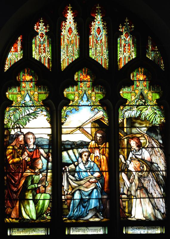 Rhoads Memorial Window:  Nativity
