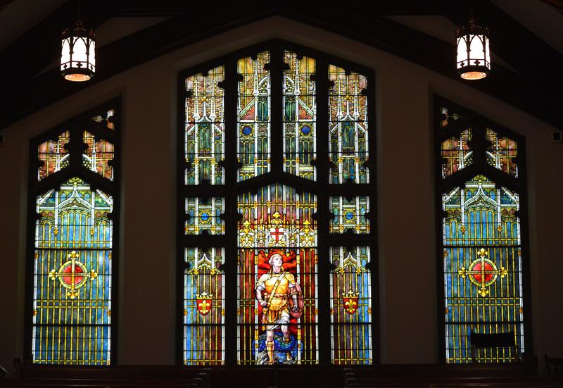 Durrell Memorial Window:  St. George