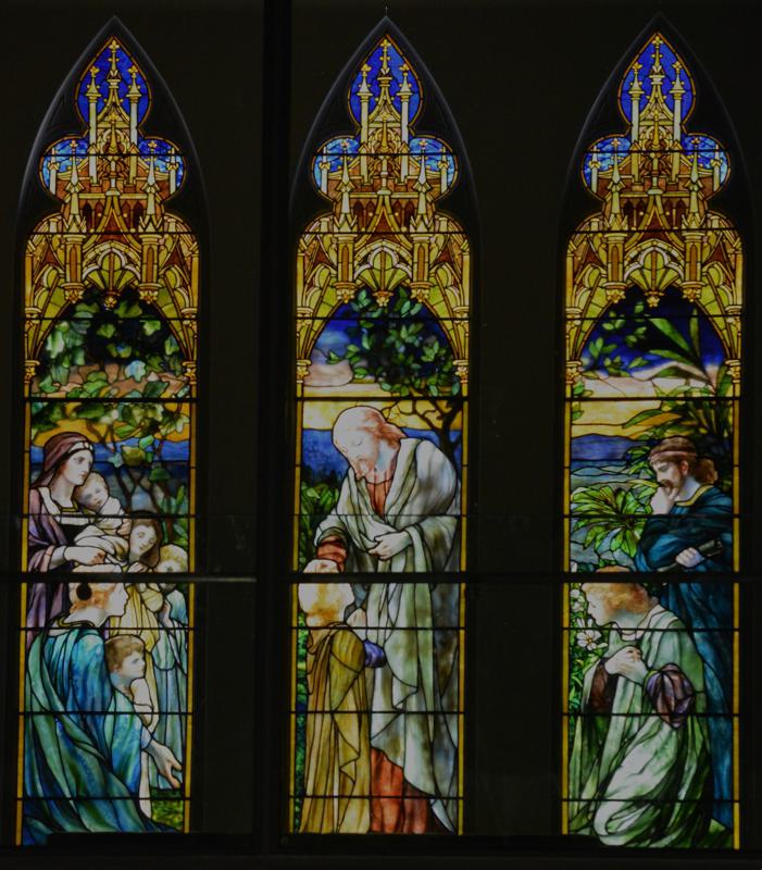 Freedley Memorial Window:  Christ Blessing Children
