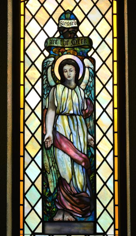 Whitcomb Memorial Window:  The Beatitudes