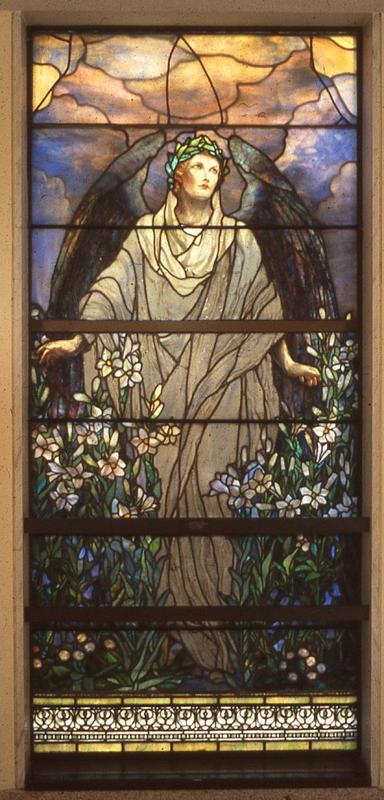 Strong Memorial Window:  Angel of Resurrection