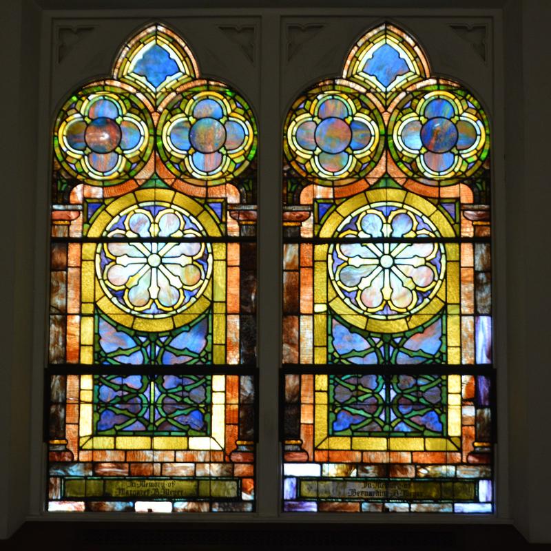 Meyer Memorial Window:  ornamental