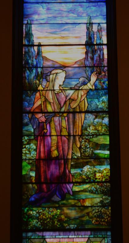 Brown Memorial Window:  The Perfect Woman