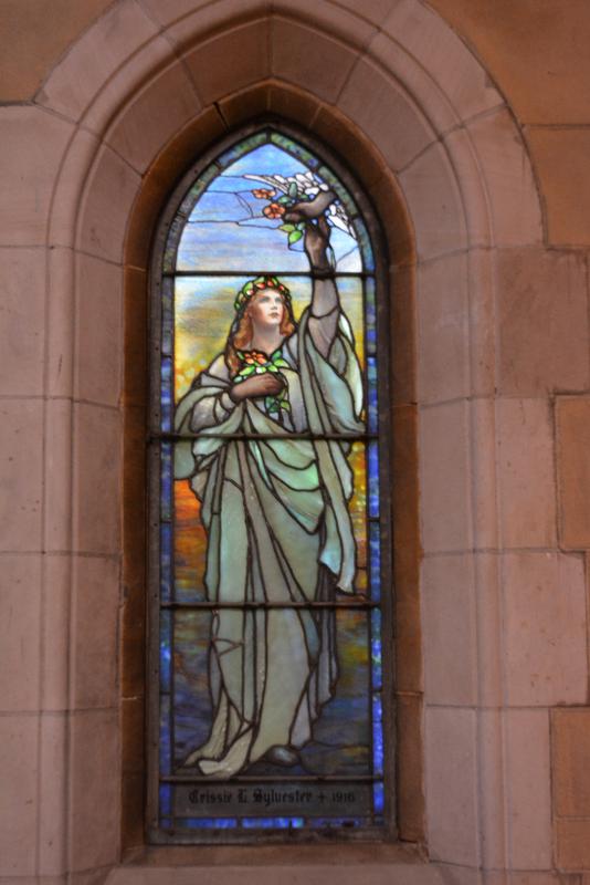 Sylvester Memorial Window:  Hope