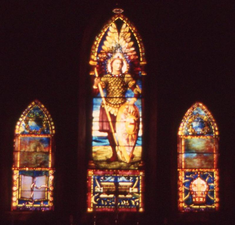 Berkeley Memorial Window:  St. Michael