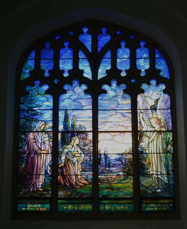 Beck Memorial Window:  Easter Window