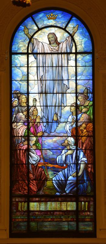 World War Memorial Window:  The Ascension