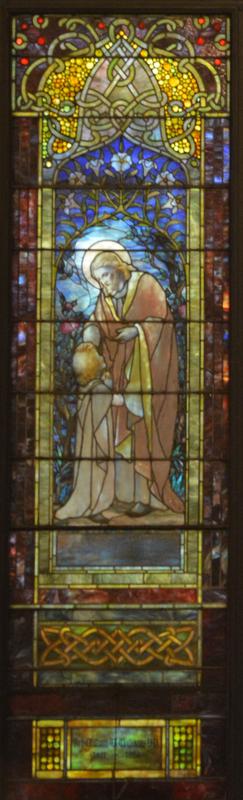 Williams Memorial Window:  Christ Blessing Little Child